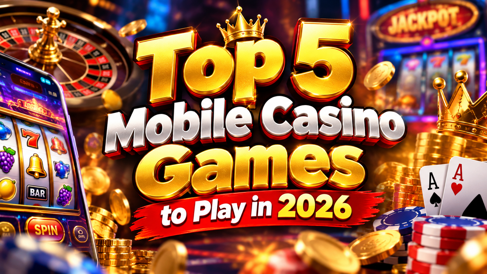 Top 5 Mobile Casino Games to Play in 2026: The Ultimate Guide