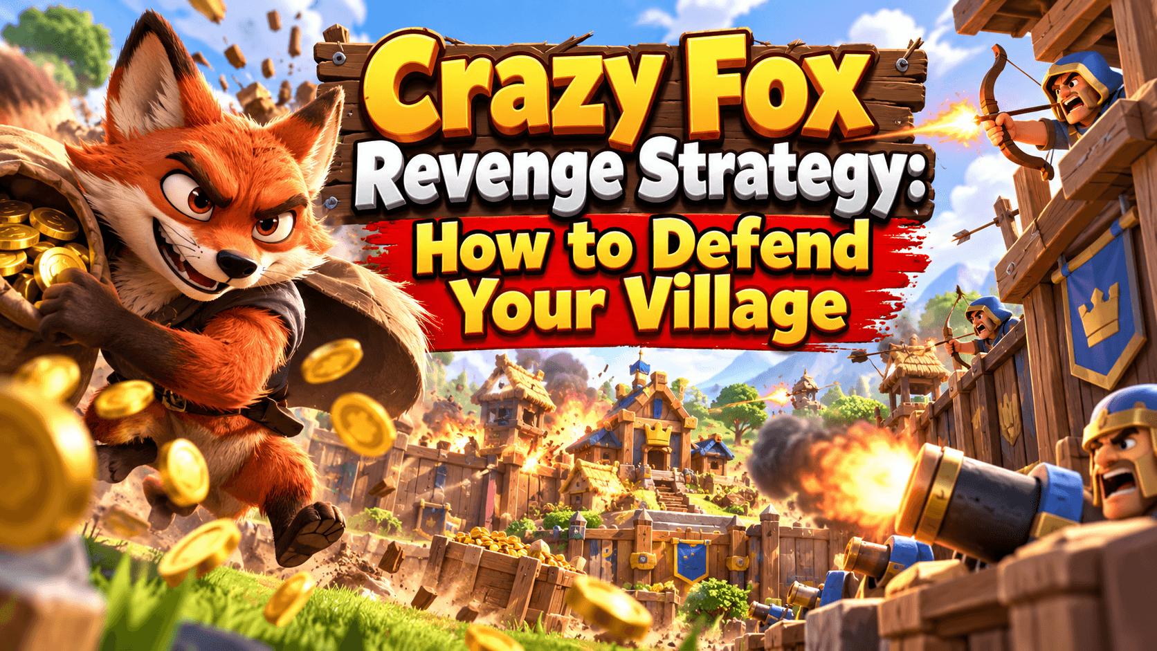 Crazy Fox Revenge Strategy: How to Defend Your Village