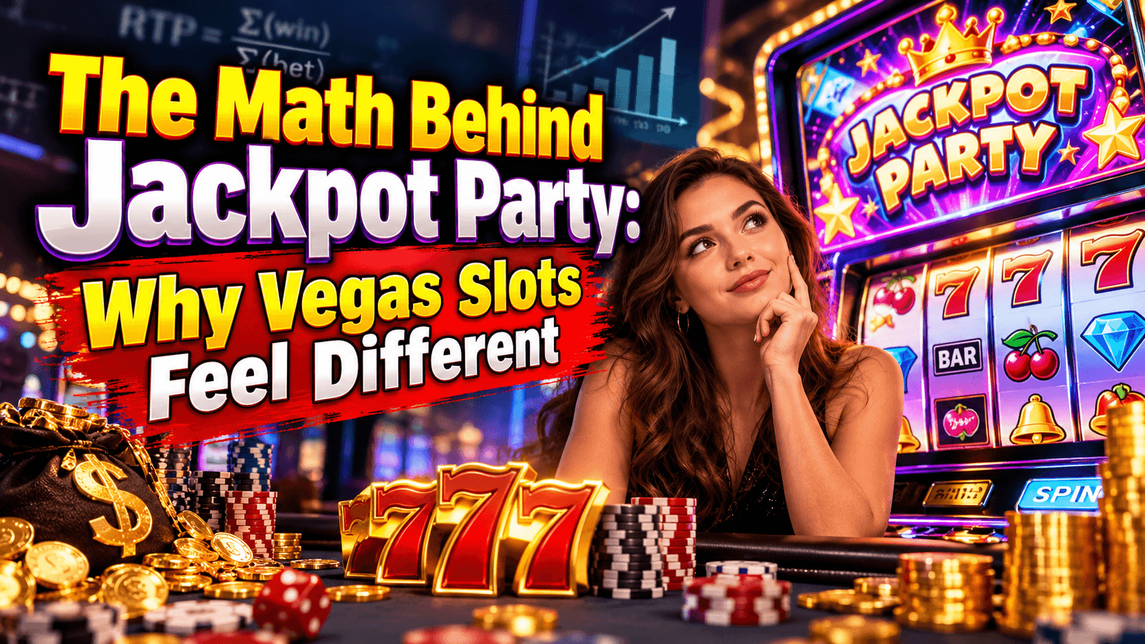 The Math Behind Jackpot Party: Why Vegas Slots Feel Different