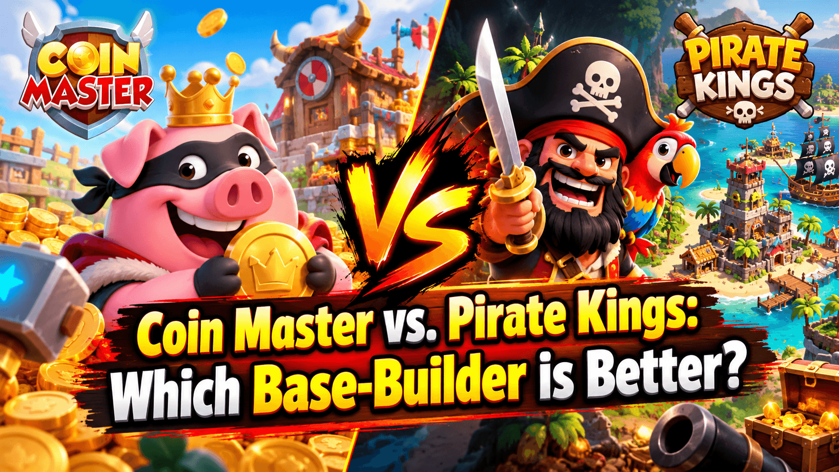 Coin Master vs. Pirate Kings: The Ultimate Showdown