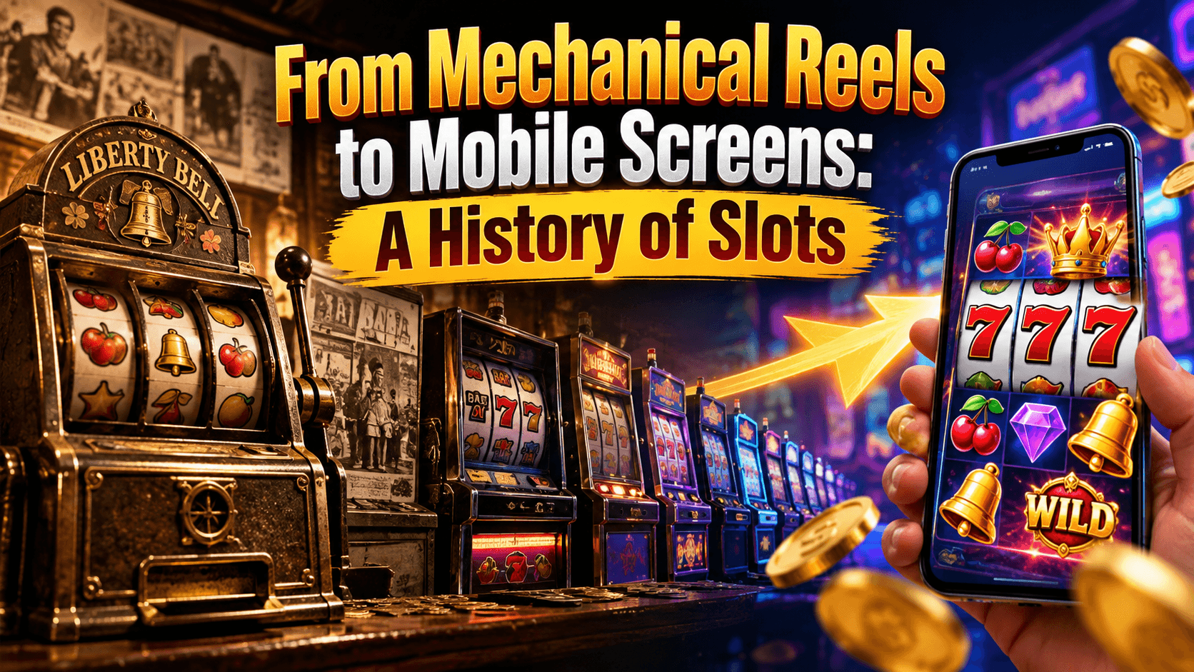 From Mechanical Reels to Mobile Screens: A History of Slots